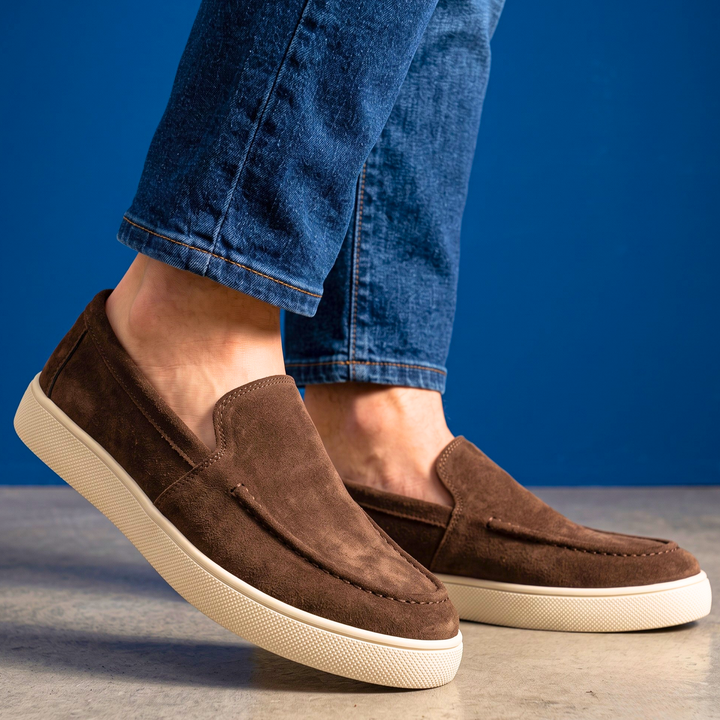 Carter Suede Slip-On Loafers