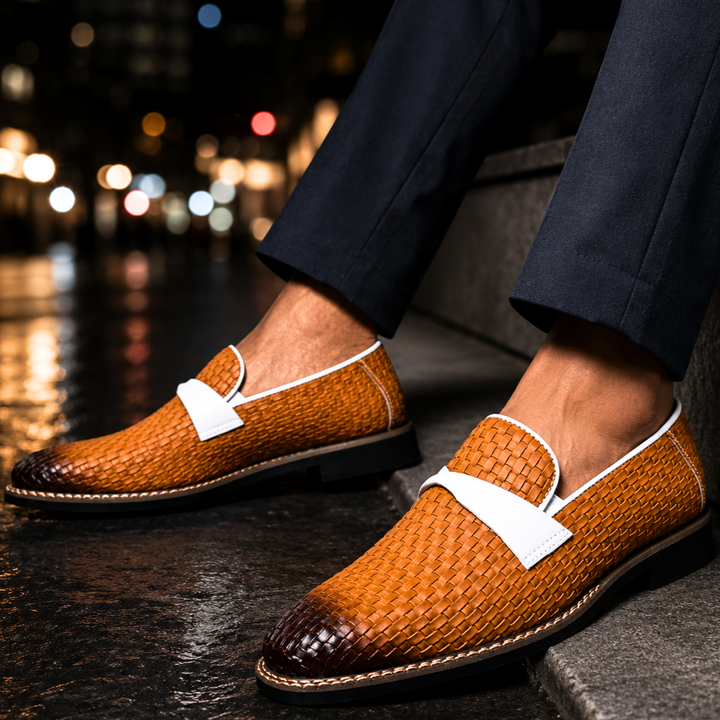 Caspian Genuine Leather Loafers