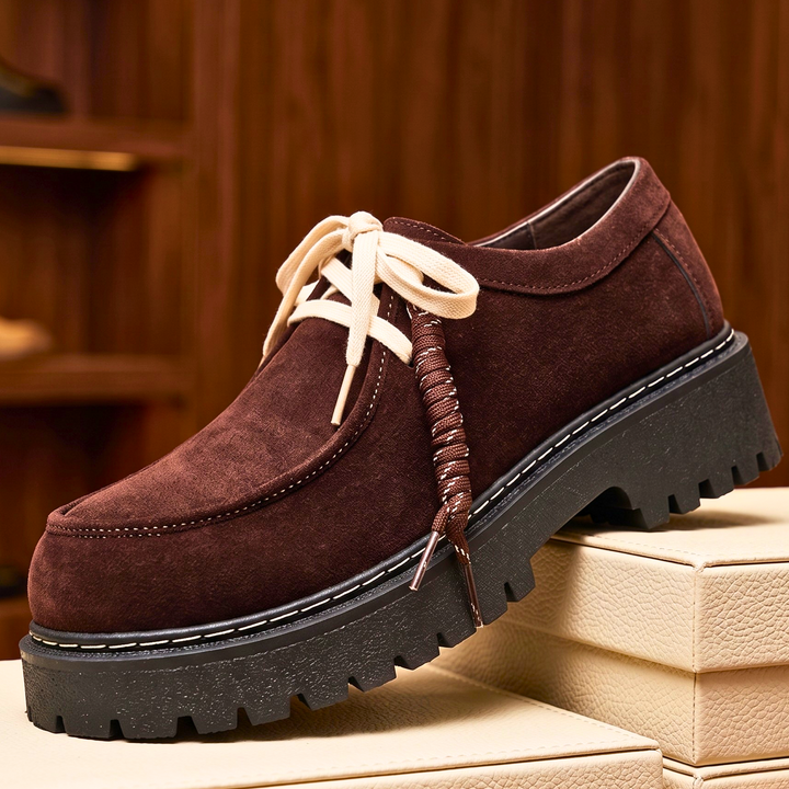 Archer Suede Lug Derbies