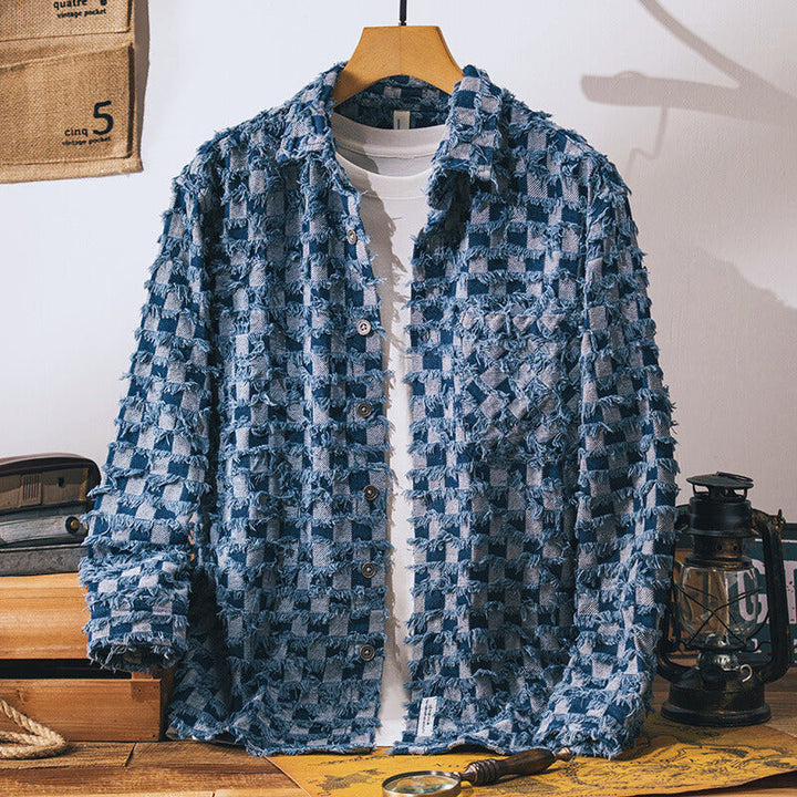 Gridline Shirt-Jacket