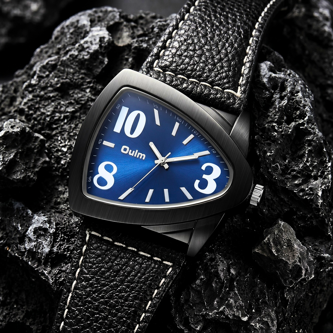 Hudson Tonneau Leather Watch