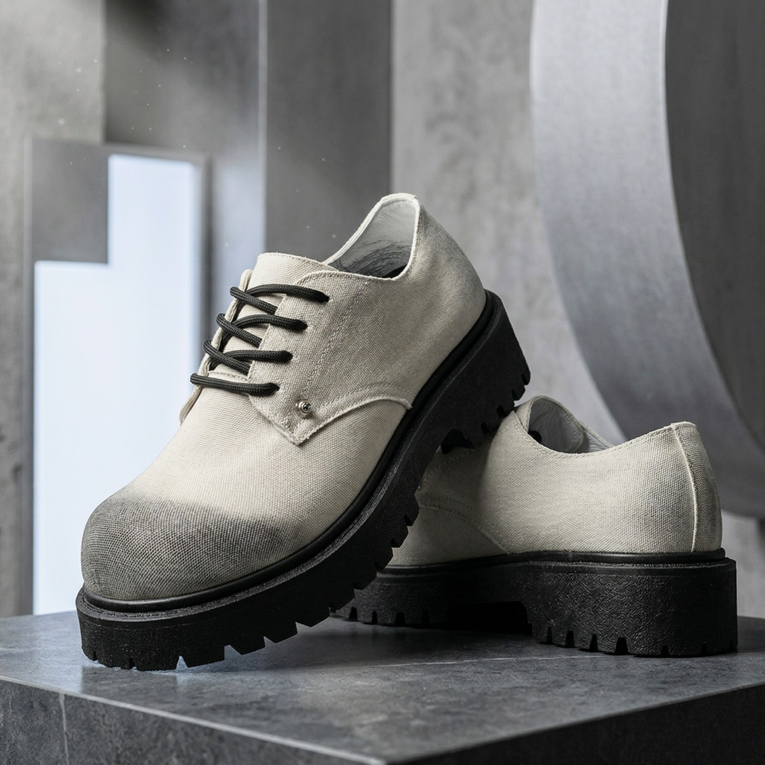 Santino Canvas Lug Derbies