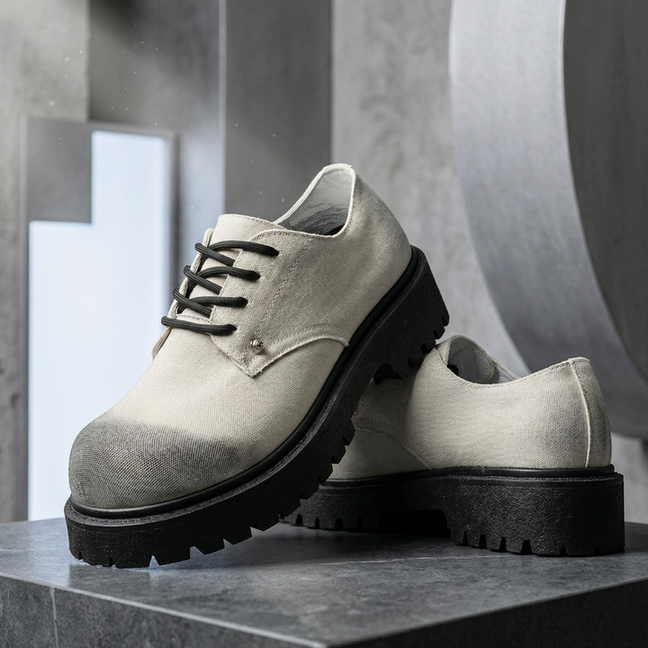 Santino Canvas Lug Derbies