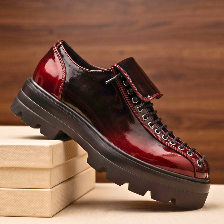 Cameron Leather Lug Derbies