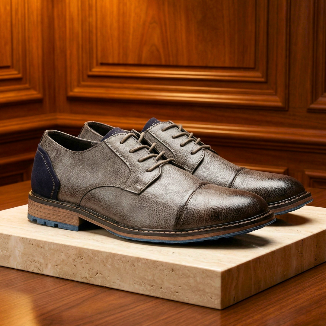 Caruso Genuine Leather Lace-Ups