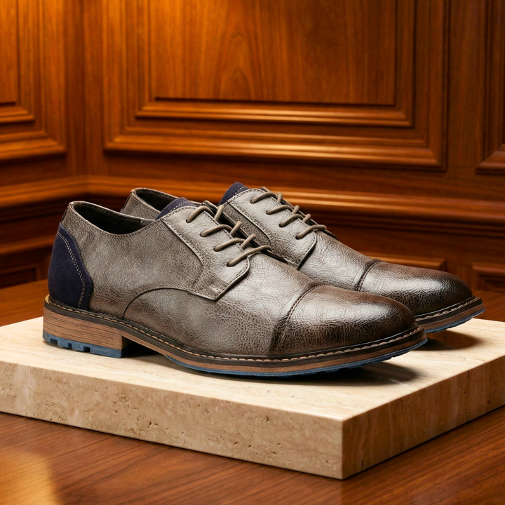 Caruso Genuine Leather Lace-Ups