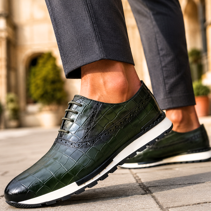Parker Genuine Leather Dress Sneakers
