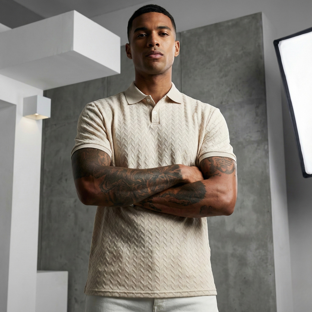 Sterling Textured Polo