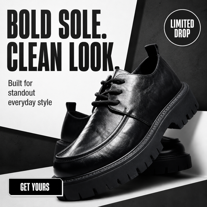 Callahan Leather Lug Derbies