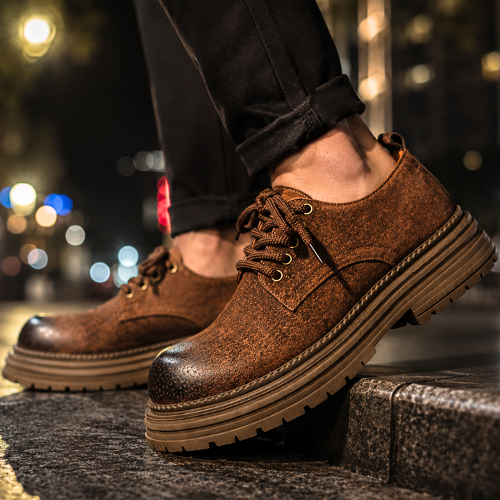 Archer Genuine Leather Derbies
