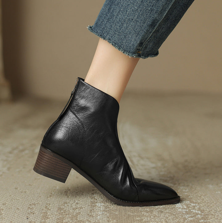 Riviera Block Heel Boots