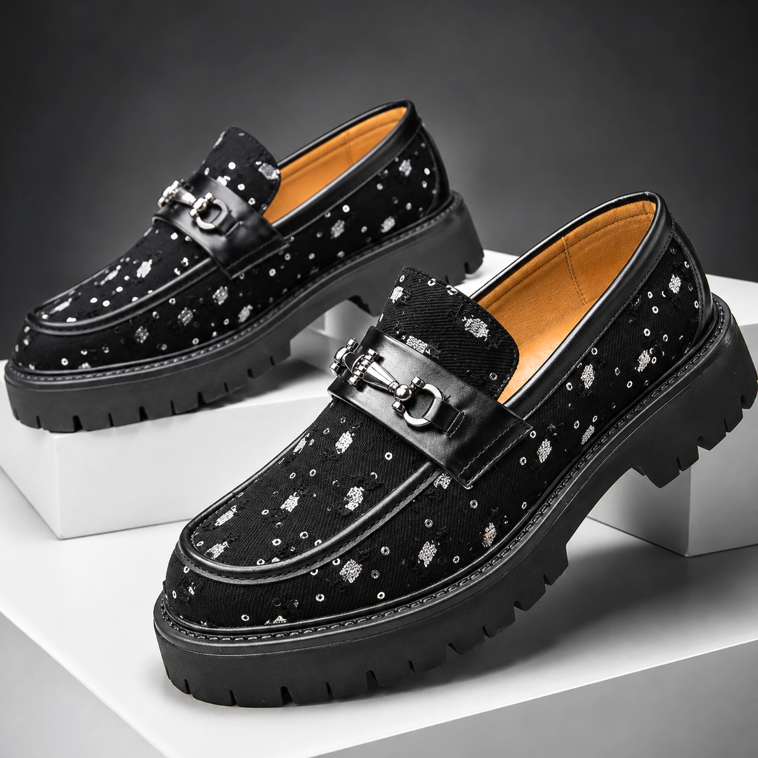 Marcello Textured Platform Derbies