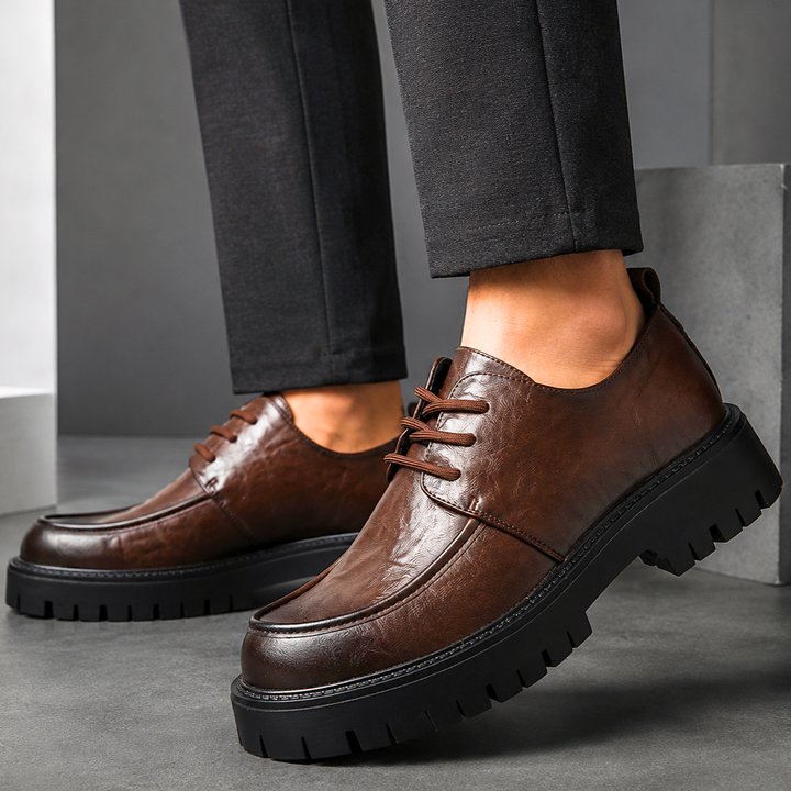 Callahan Leather Lug Derbies