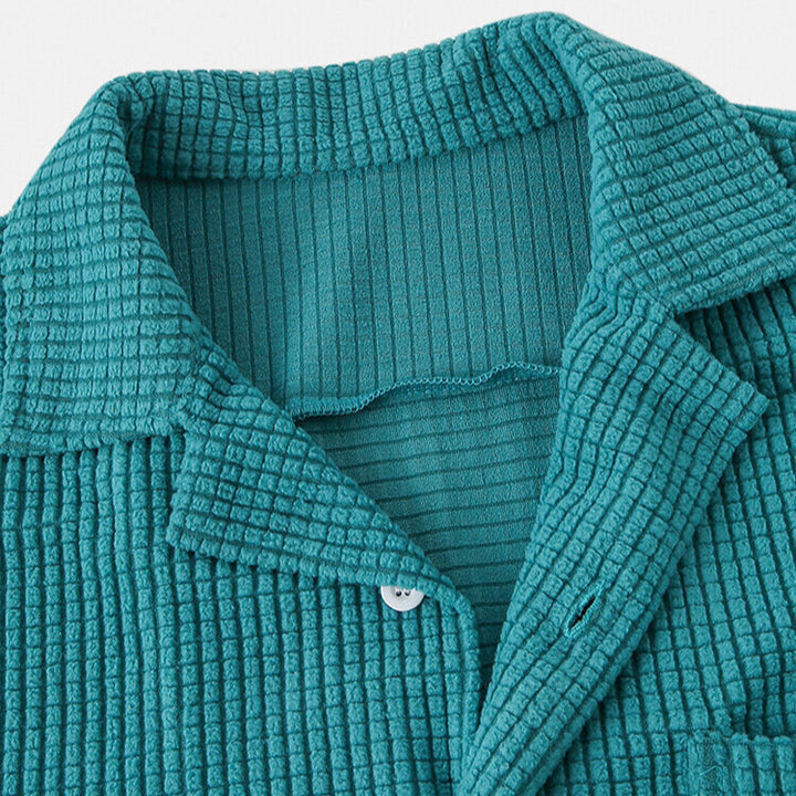 Holland Textured Button-Up