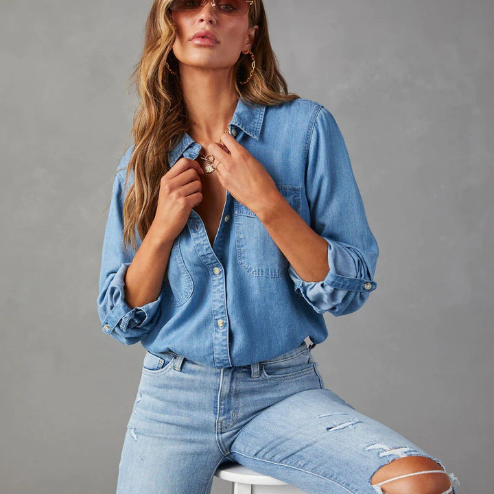 Bluewind Denim Button-Up