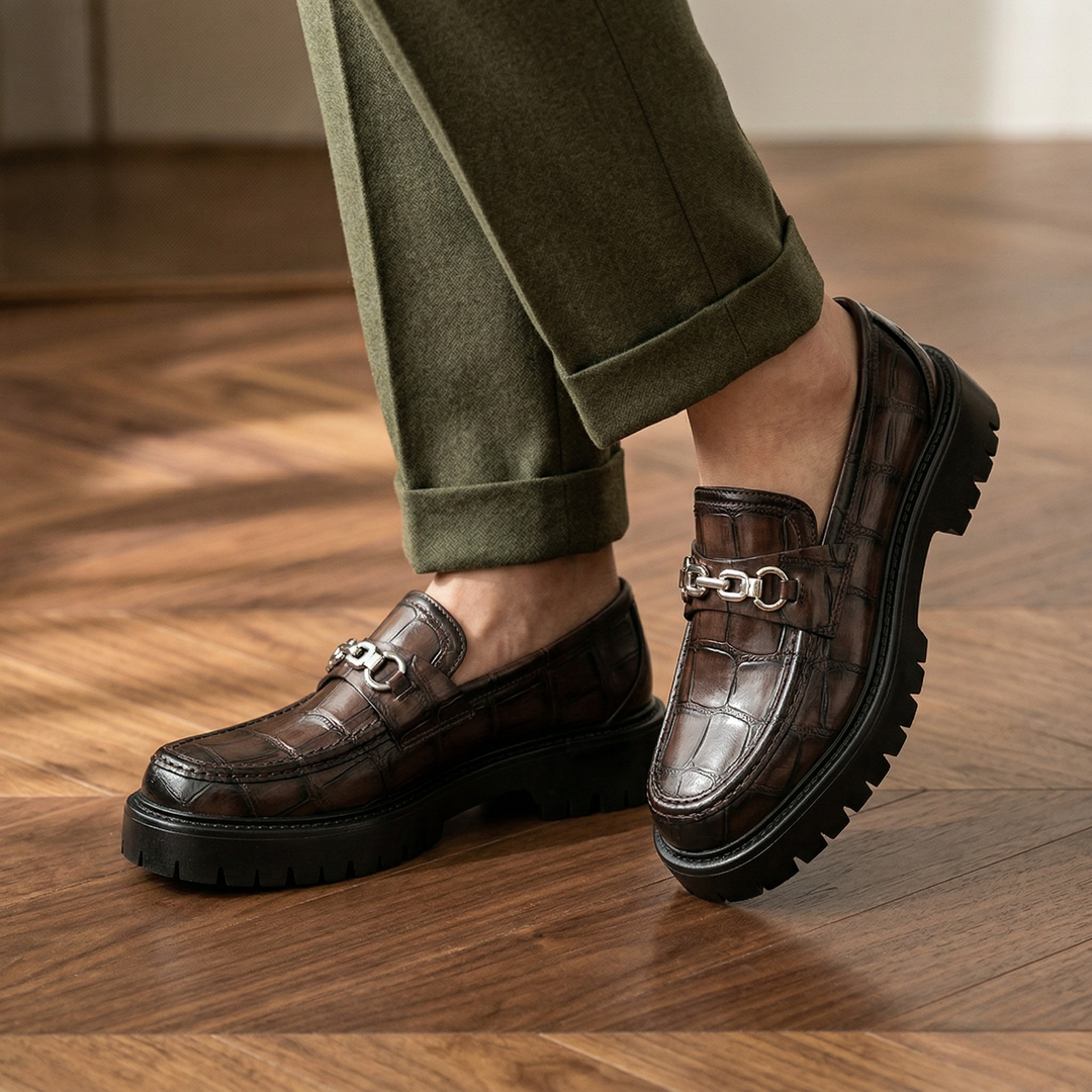 Giovanni Bellucci Leather Derbies