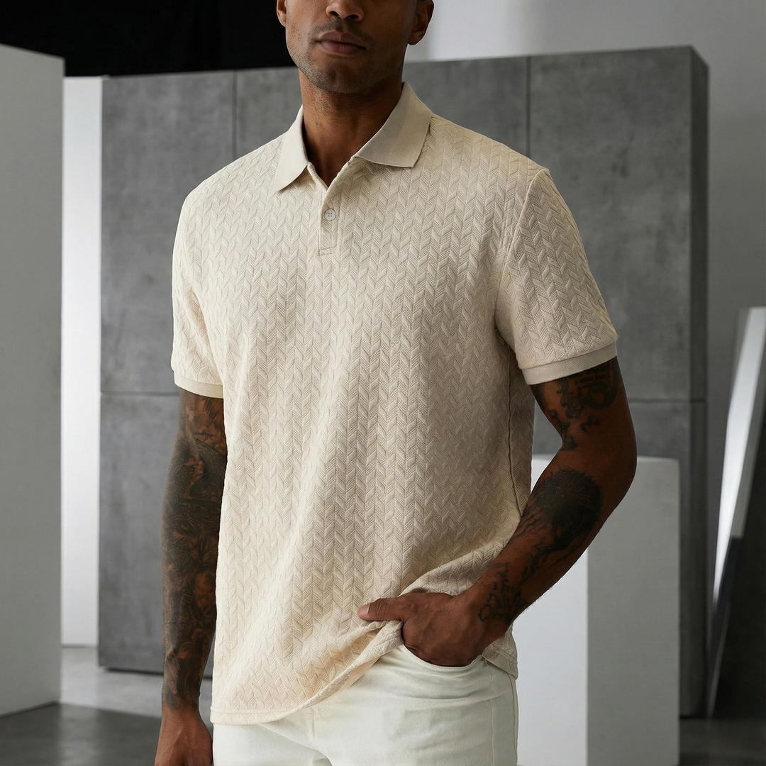 Sterling Textured Polo