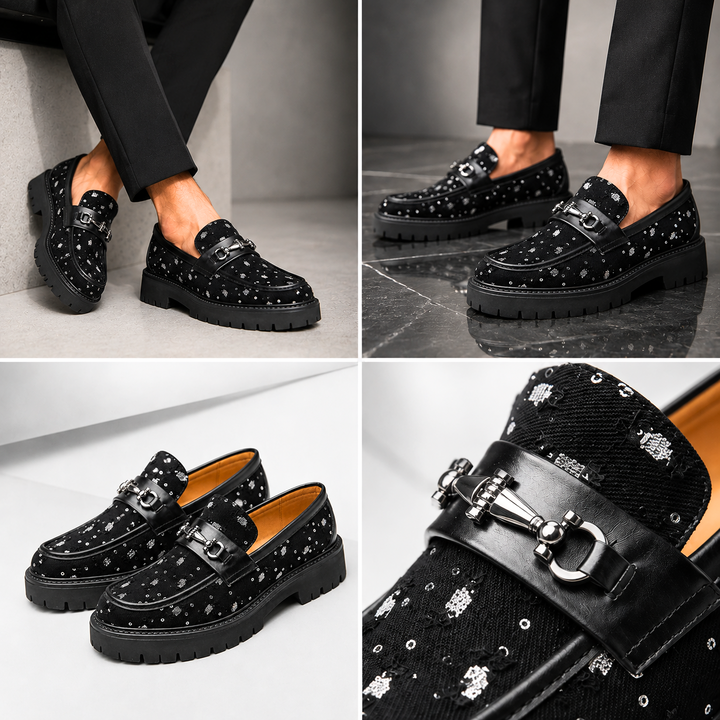 Marcello Textured Platform Derbies