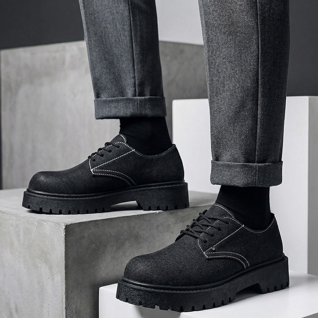Santino Canvas Lug Derbies