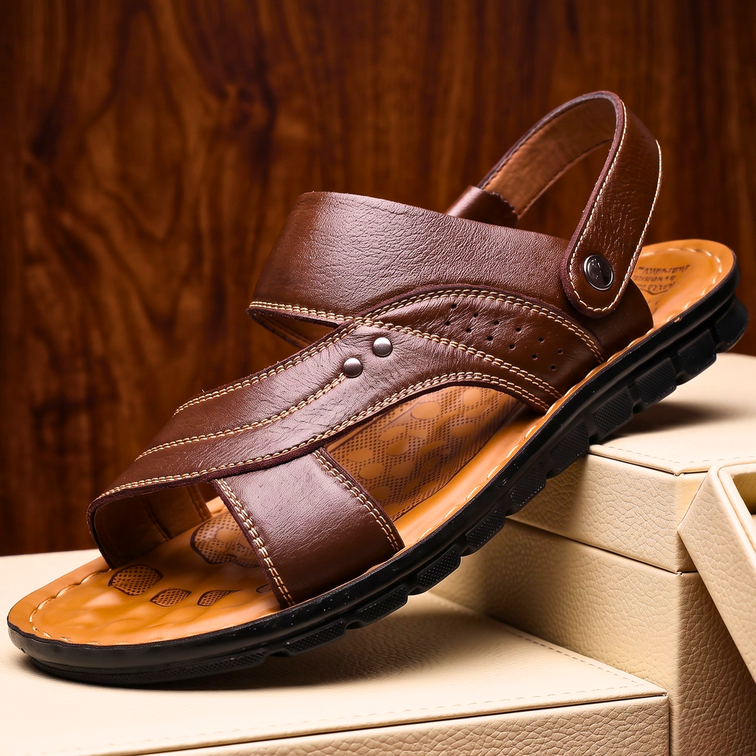 Mason Leather Sandals