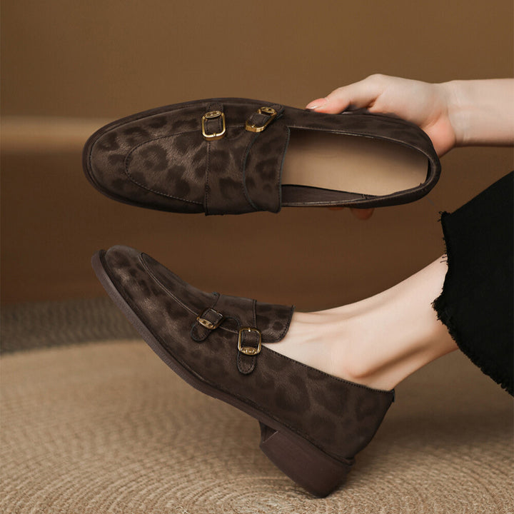 Savona Leopard Loafers