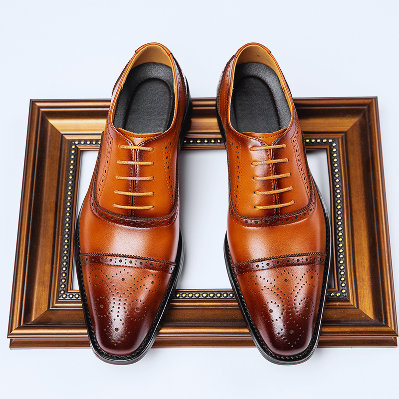 Classic Gentleman’s Leather Oxfords