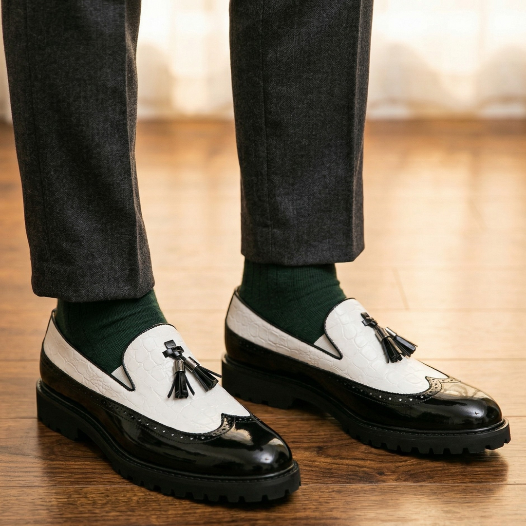 Giovanni Rosso Leather Loafers