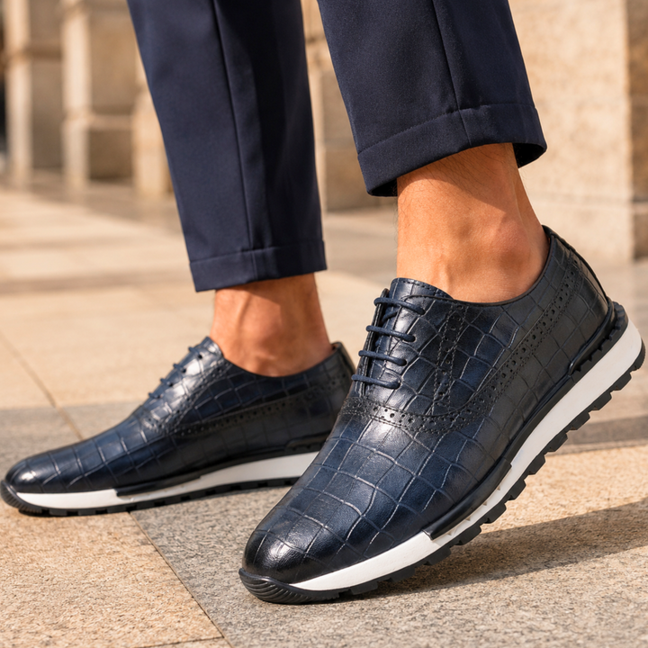 Parker Genuine Leather Dress Sneakers