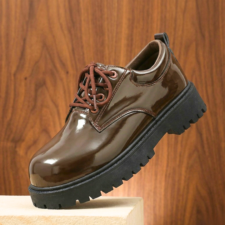 Vincenzo Leather Derbies