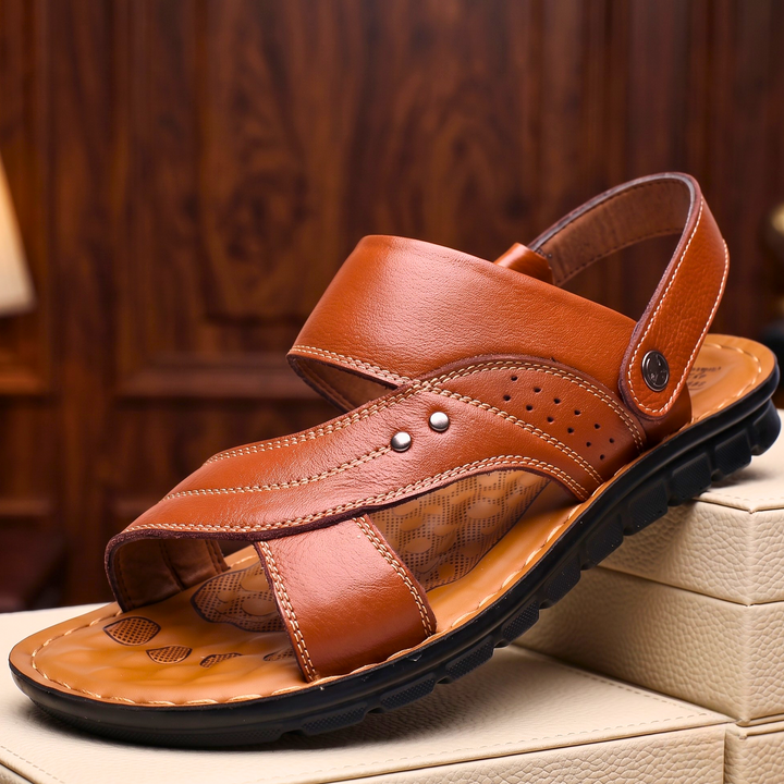 Mason Leather Sandals