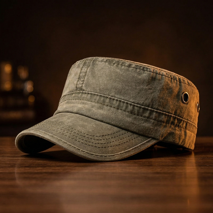 Caden Vintage Denim Cap
