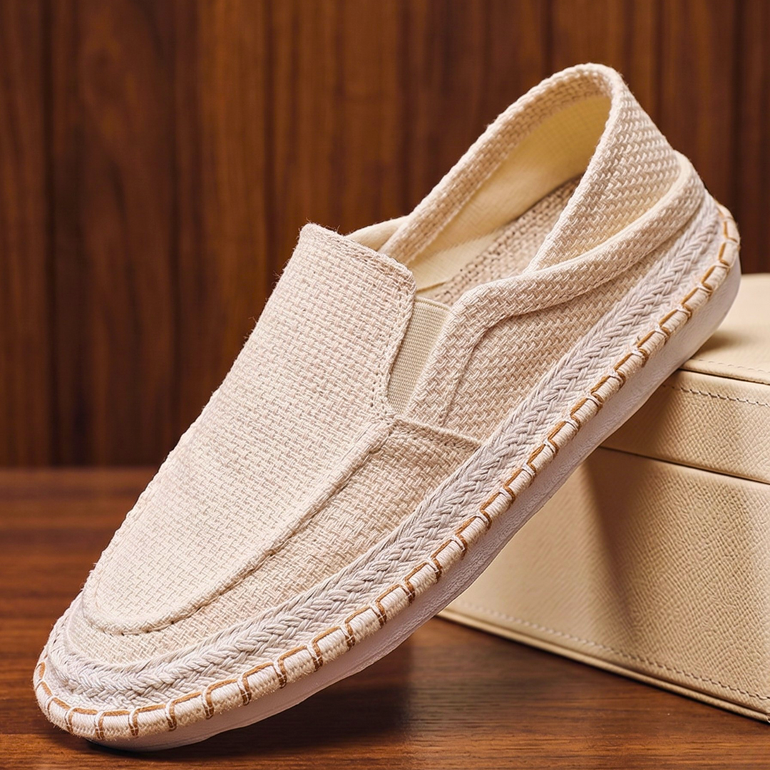 Riviera Woven Slip On Loafers
