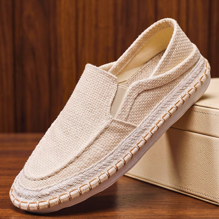 Riviera Woven Slip On Loafers