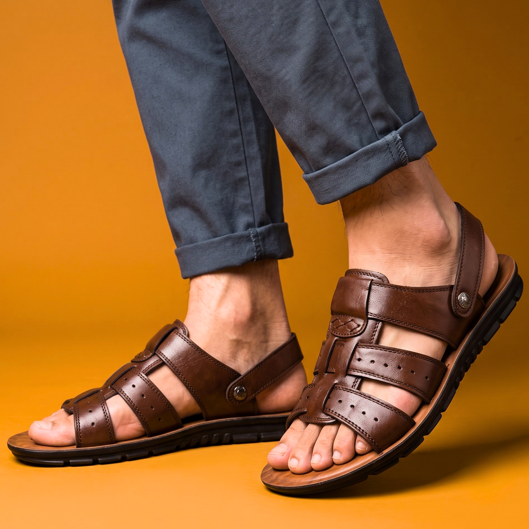 Benson Leather Sandals