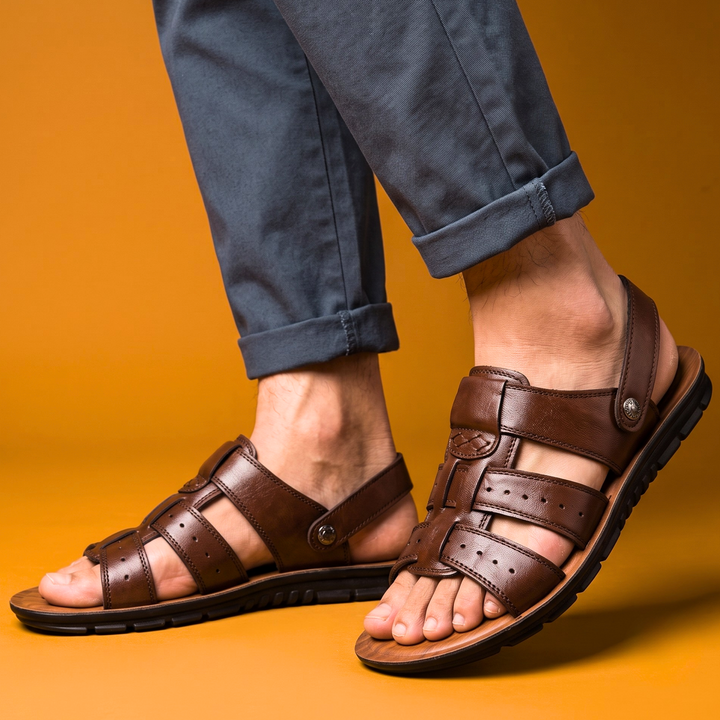 Benson Leather Sandals