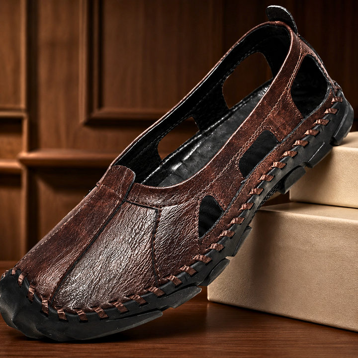 Grayson Leather Sandals