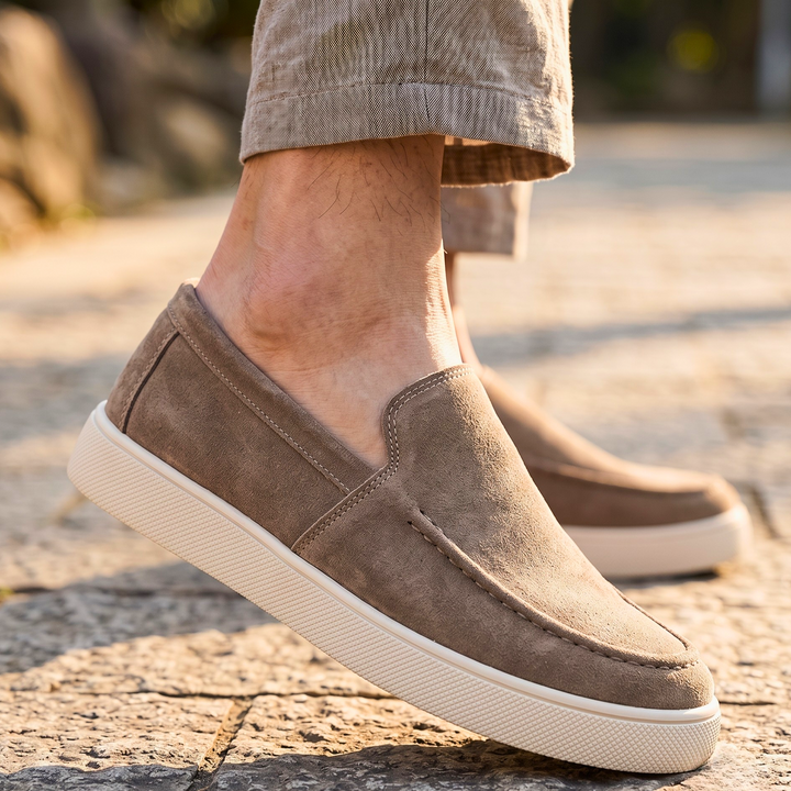 Carter Suede Slip-On Loafers
