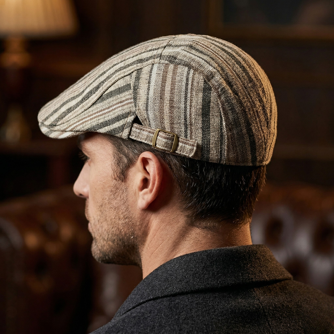 Huston Striped Ivy Cap