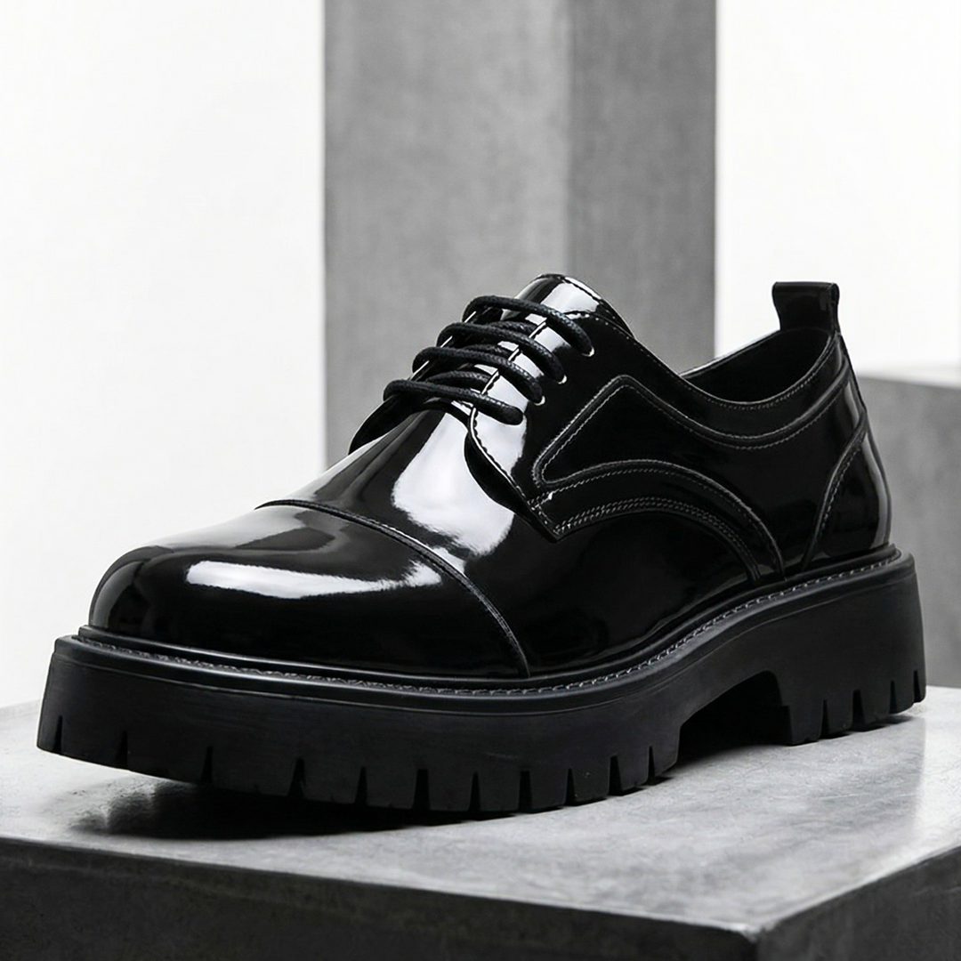 Rocco Leather Lug Sole Derbies
