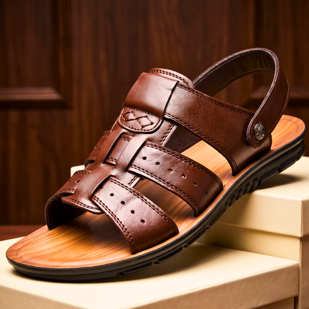 Benson Leather Sandals