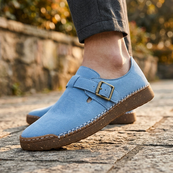 Hudson Leather Slip Ons