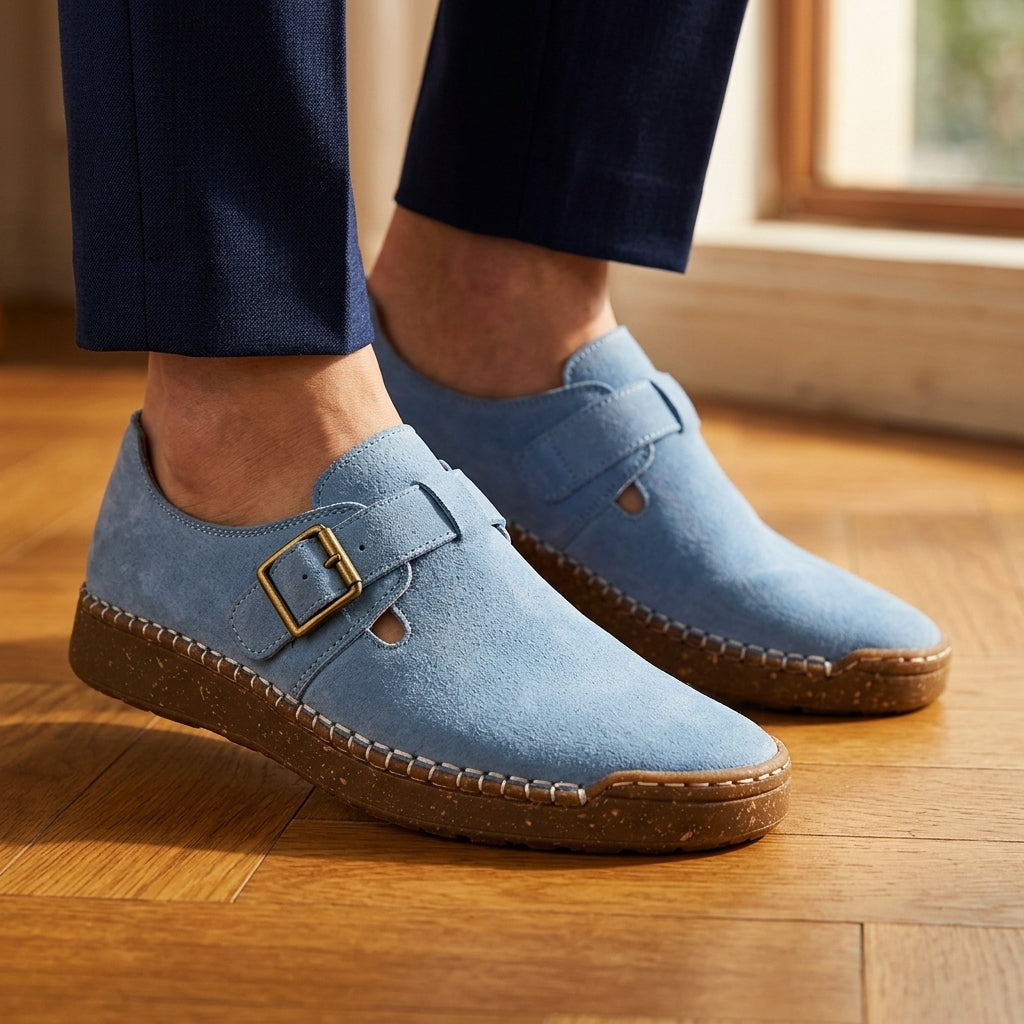 Hudson Leather Slip Ons