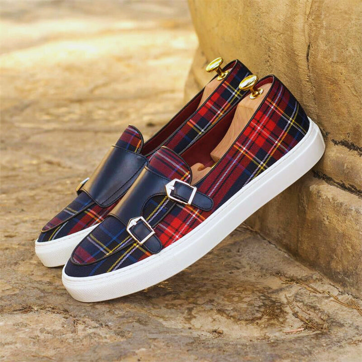 Piers Plaid Loafers