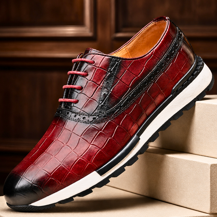 Parker Genuine Leather Dress Sneakers