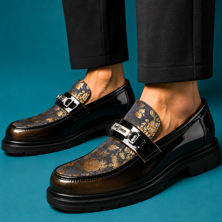 Maddox Retro Leather Derbies