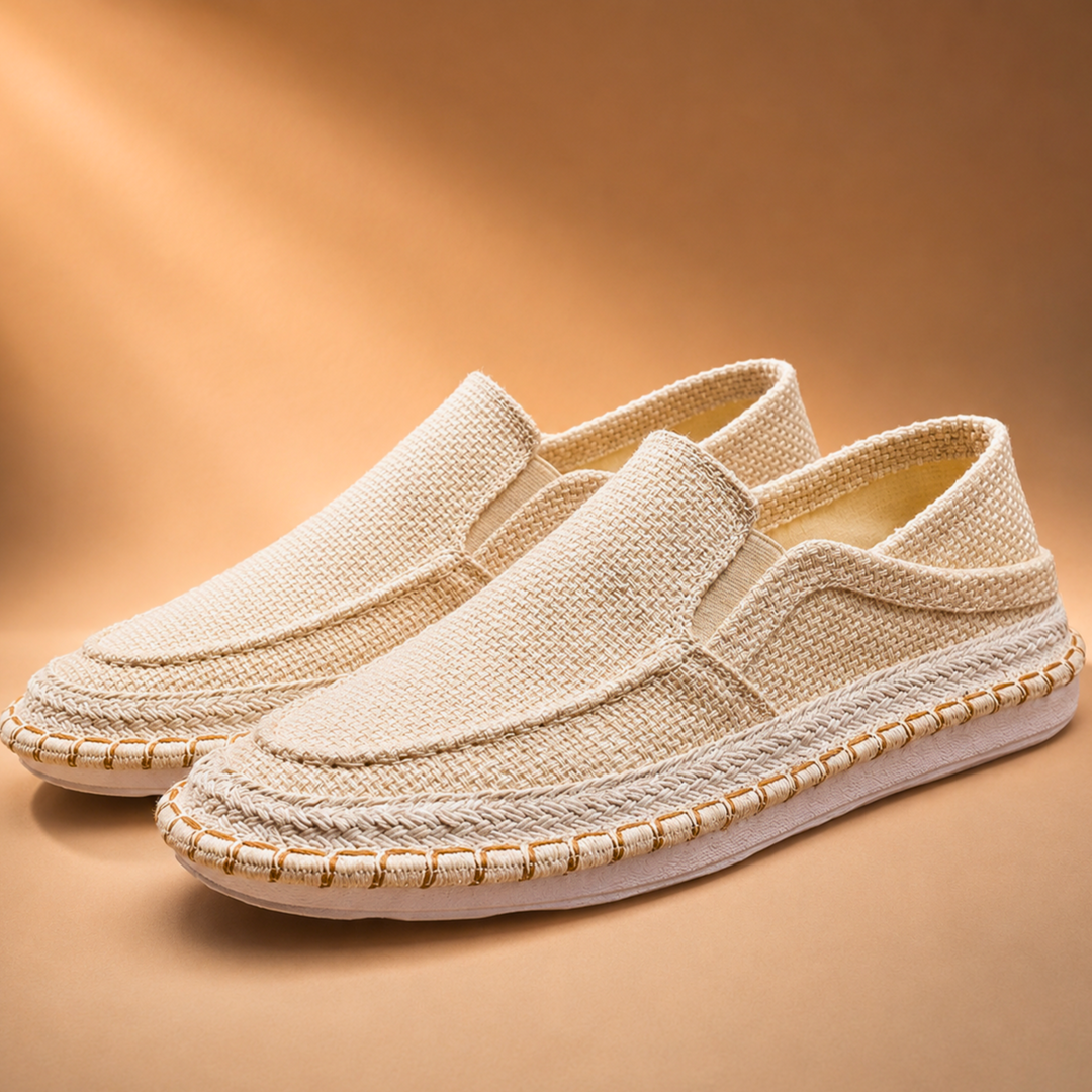Riviera Woven Slip On Loafers