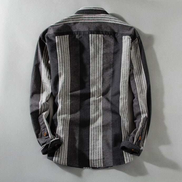 Kyoto Retro Stripe Shirt
