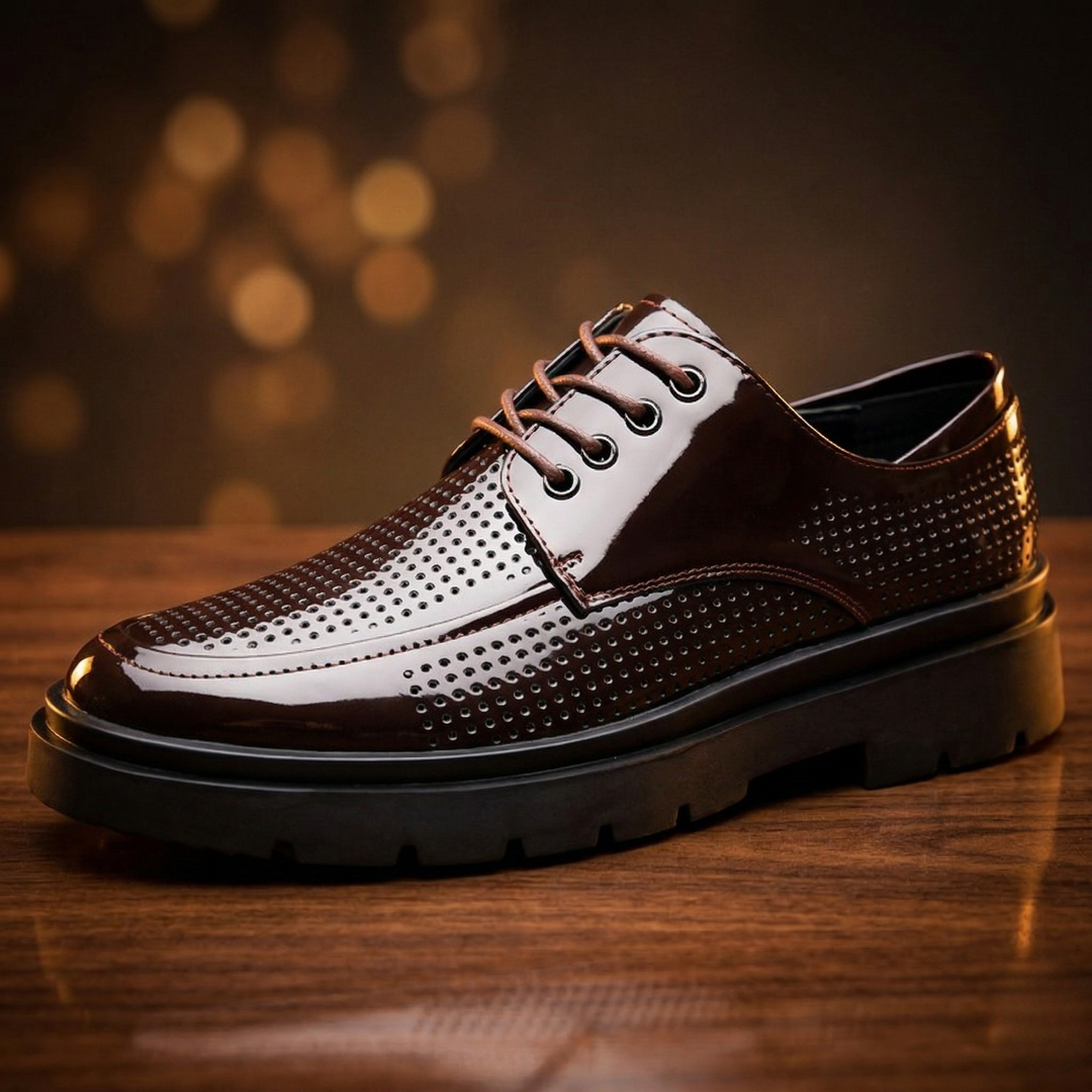 Lorenzo Strato Leather Derbies