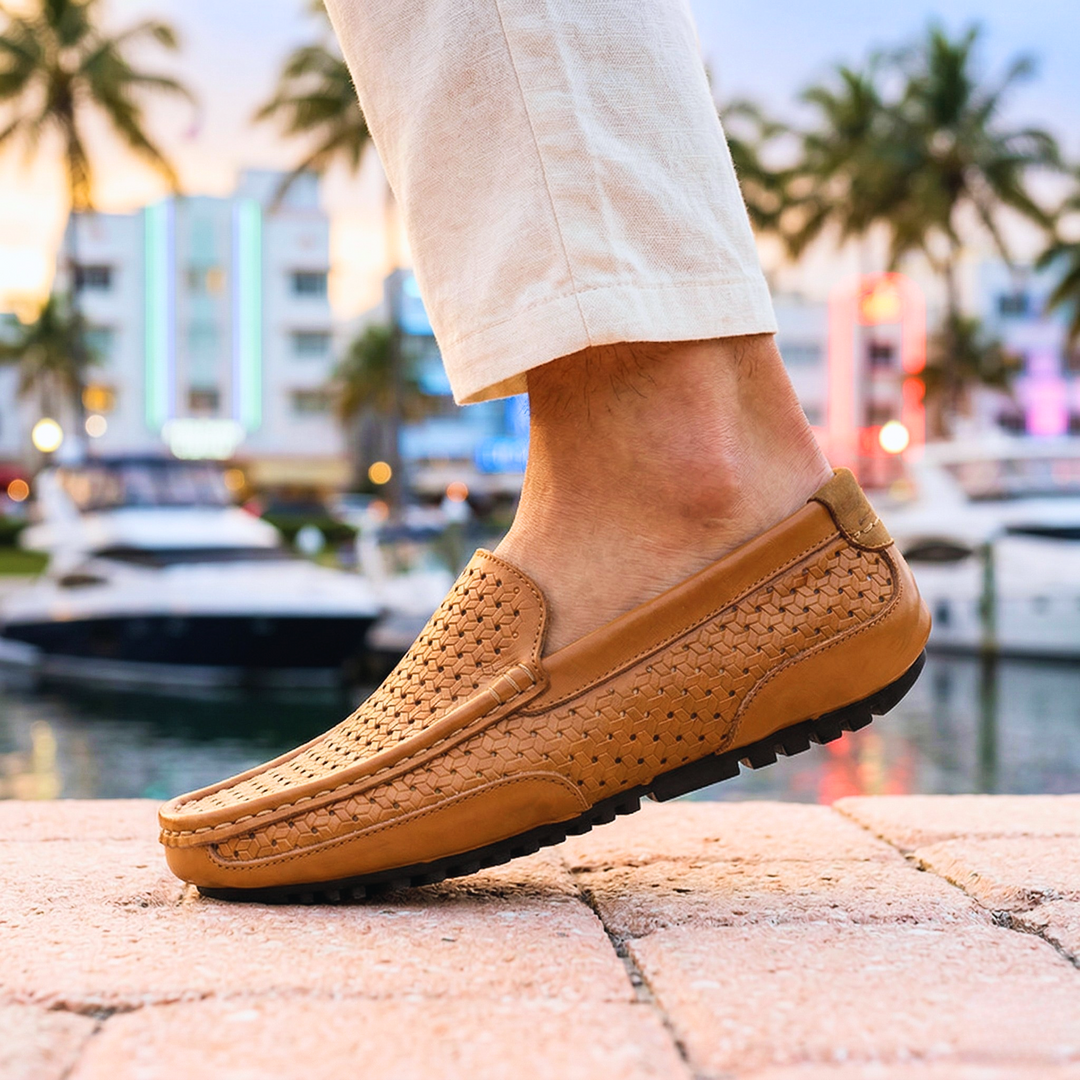 Malibu Leather Loafers