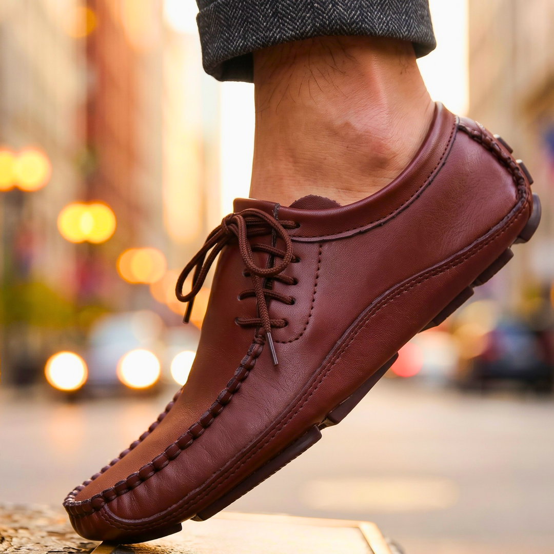 Montgomery Leather Moccasins